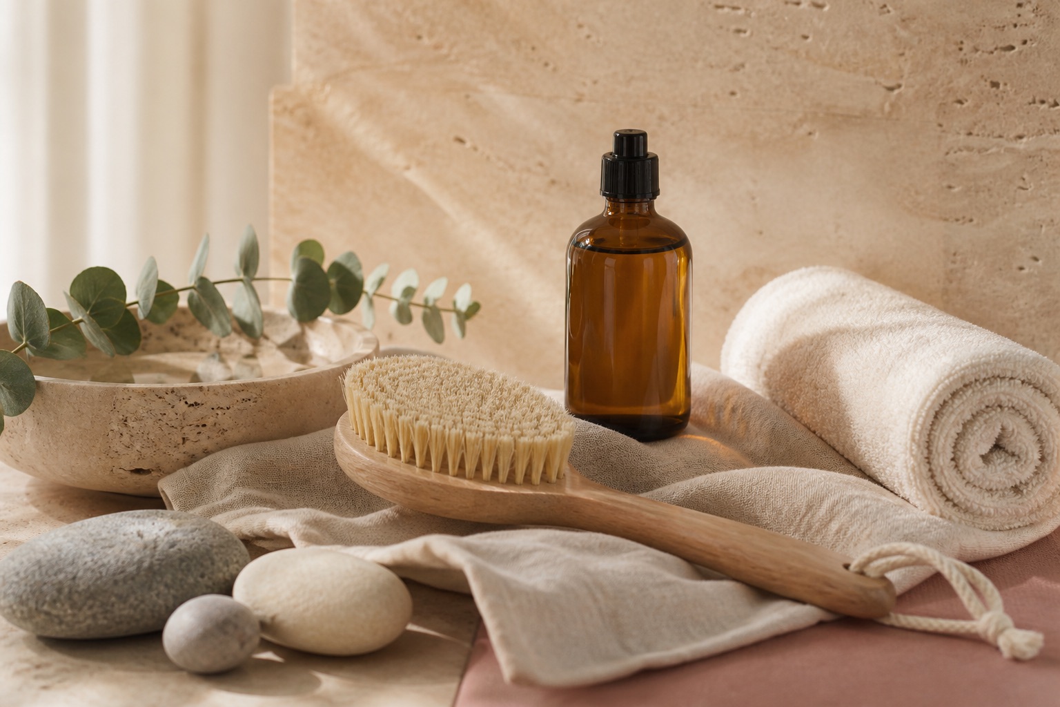 Editorial representation of Body & Massage