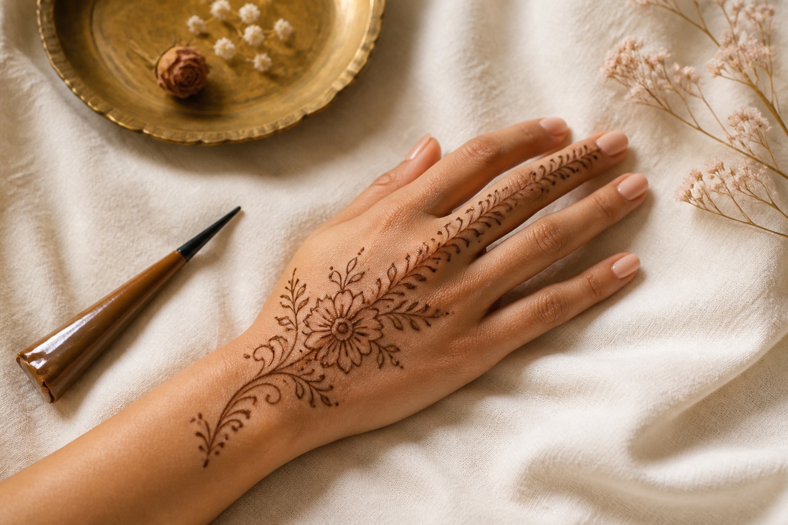 Editorial representation of Henna
